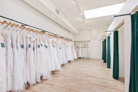 What is a Sample Sale? | Affordable Wedding Dresses for Budget Brides. Desktop Image